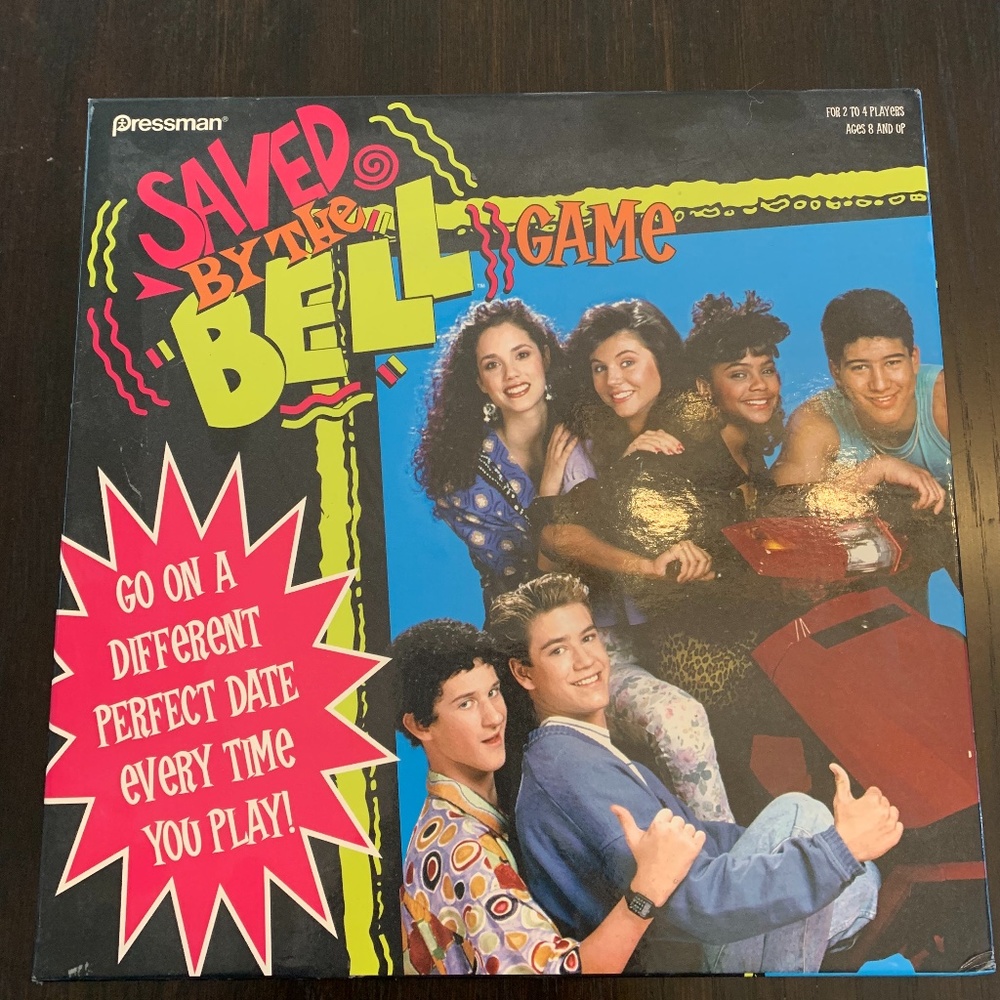 Vintage Saved By The Bell 2010 Pressman Board Game